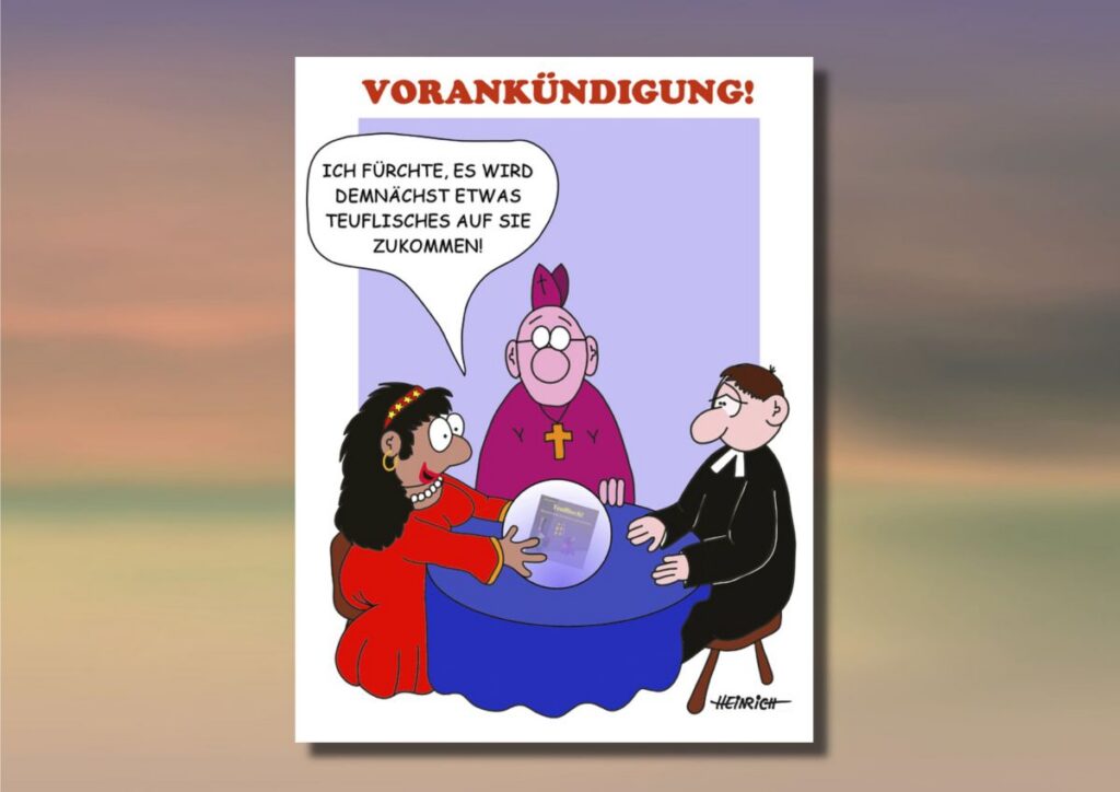 Teuflisches kündigt sich an: Neues Satirebuch von Rolf Heinrich erscheint bald